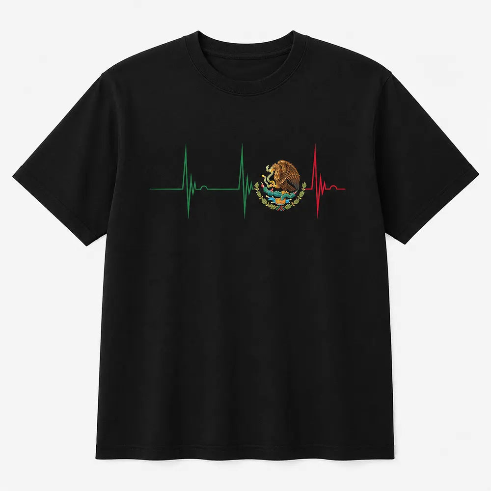 Mexico Heartbeat Pride T-Shirt / Sweatshirt / Hoodie