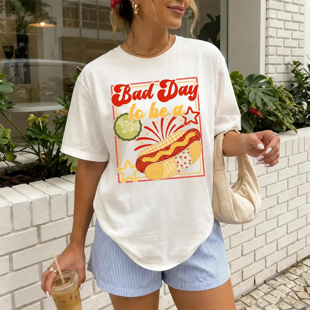 Bad Day To Be A Hot Dog T-Shirt / Sweatshirt / Hoodie