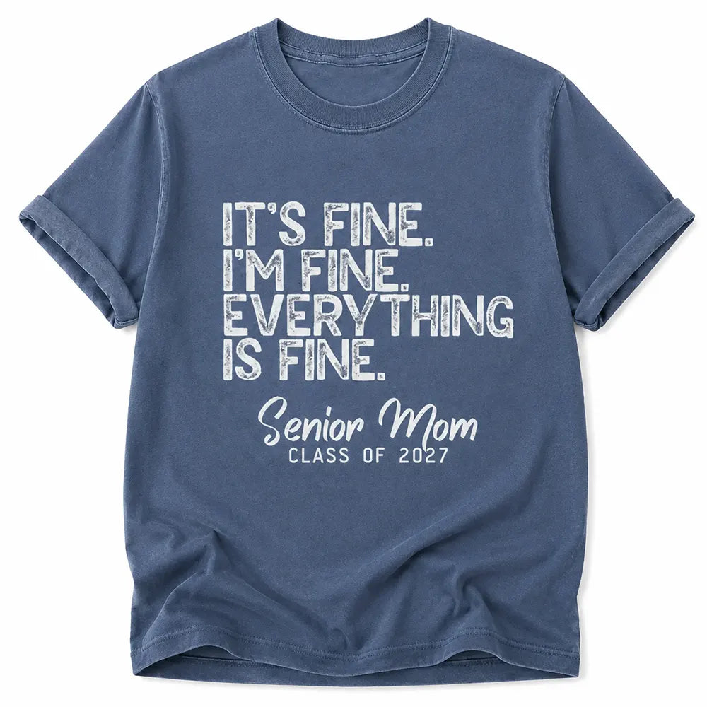Proud Senior Mom Class Of 2027 T-Shirt / Sweatshirt / Hoodie