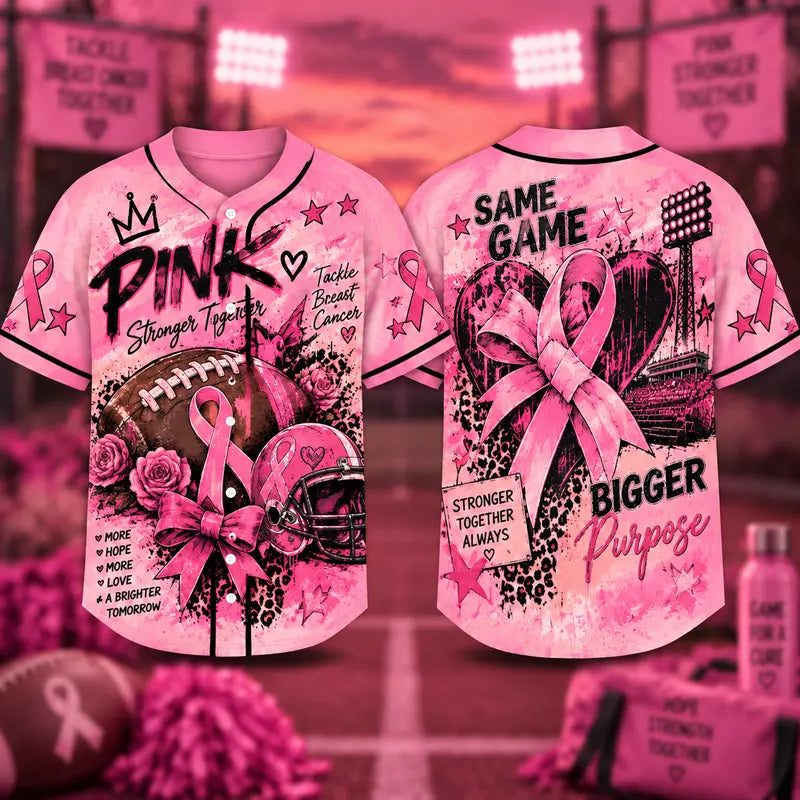 Same Game Bigger Purpose Baseball Jersey