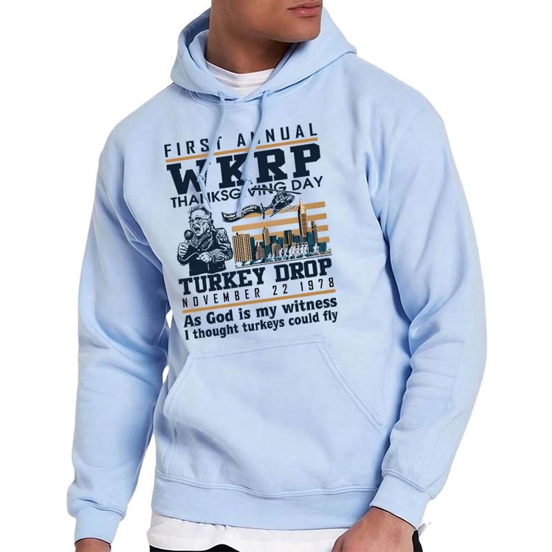 Funny Thanksgiving WKRP Turkey Drop T-Shirt / Sweatshirt / Hoodie