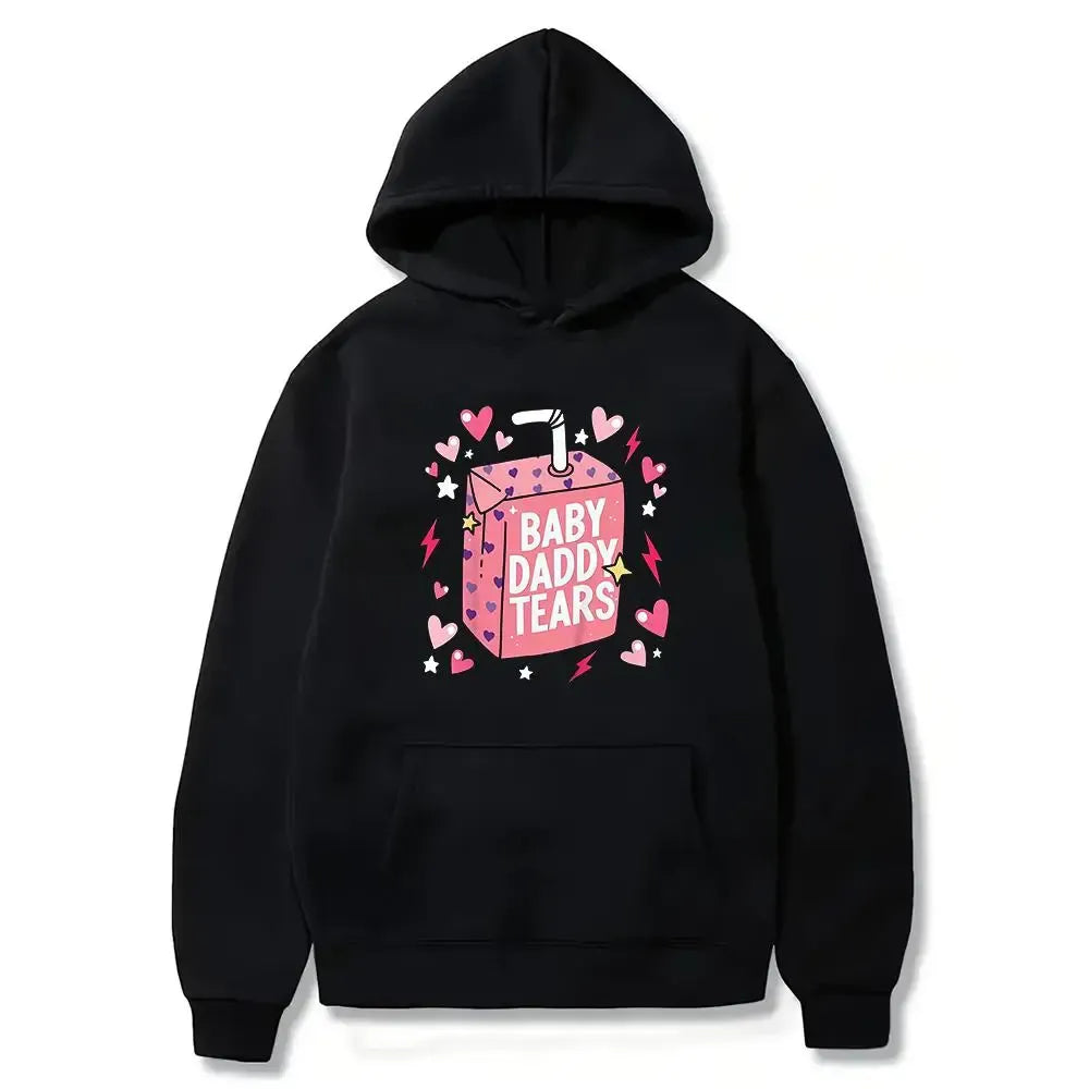 Baby Daddy Tears Love Heart Graphic T-Shirt / Sweatshirt / Hoodie