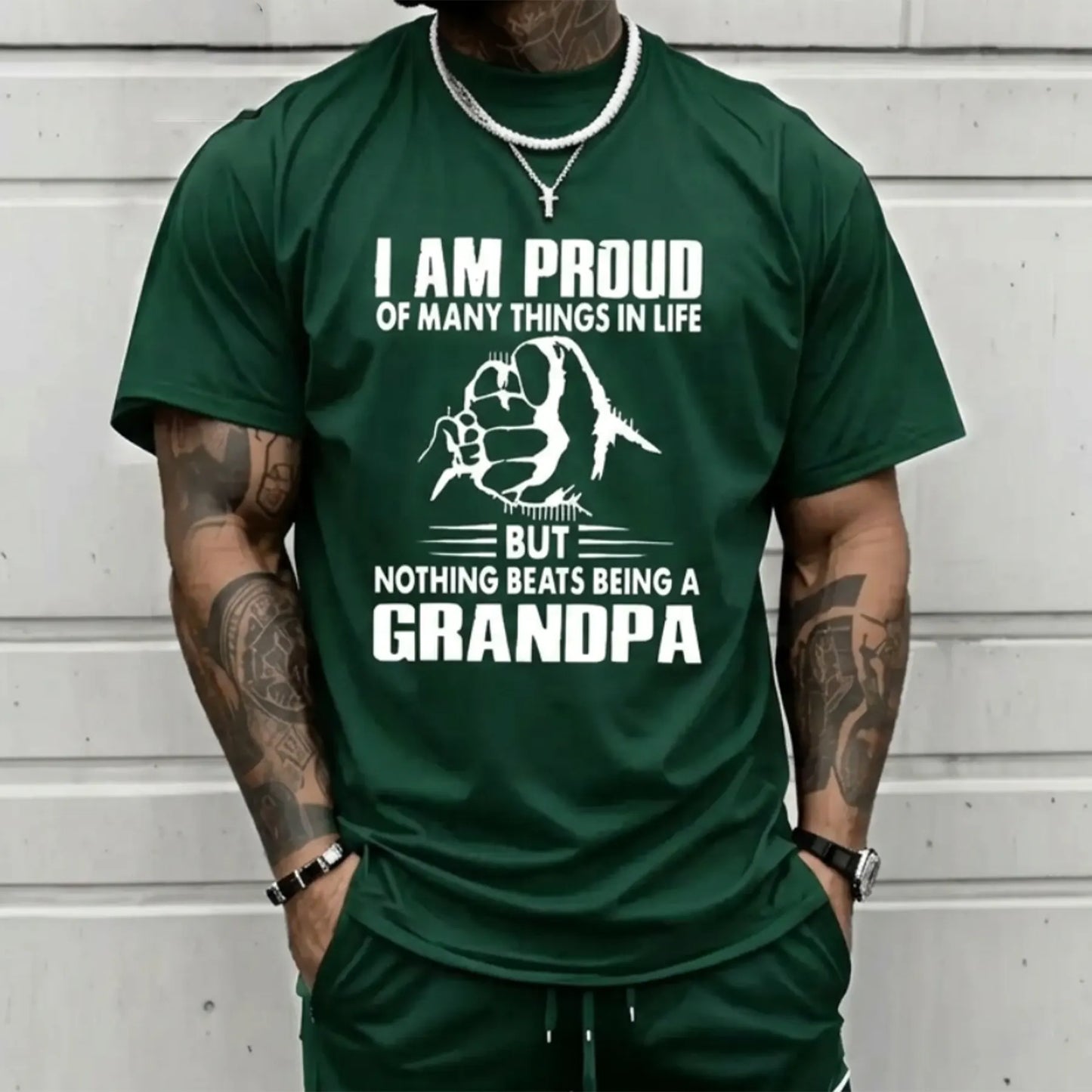 Proud Of Many Things In Life Nothing Being A Grandpa T-Shirt / Sweatshirt / Hoodie