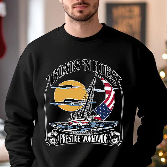 Boats N Hoes Step Brothers Movie Vintage T-Shirt / Sweatshirt / Hoodie