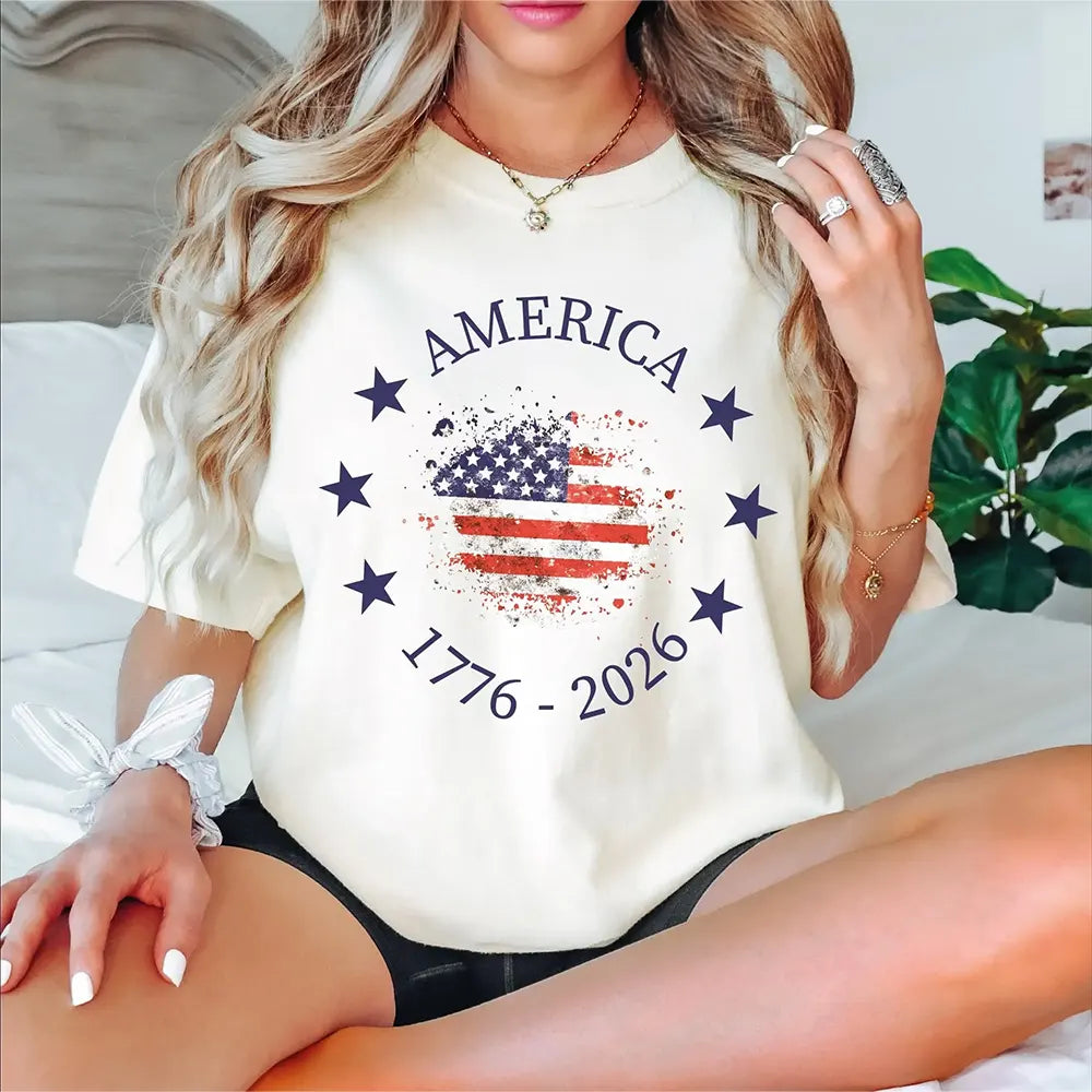 America 250th Anniversary Patriotic Graphic T-Shirt / Sweatshirt / Hoodie