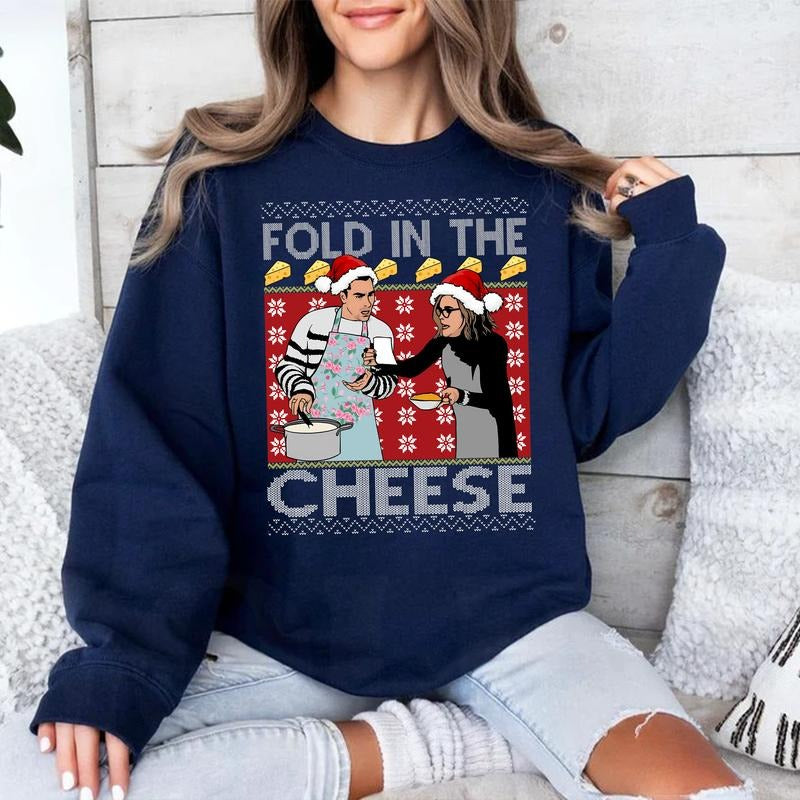 Fold in the Cheese Schitt’s Creek Christmas T-Shirt / Sweatshirt / Hoodie