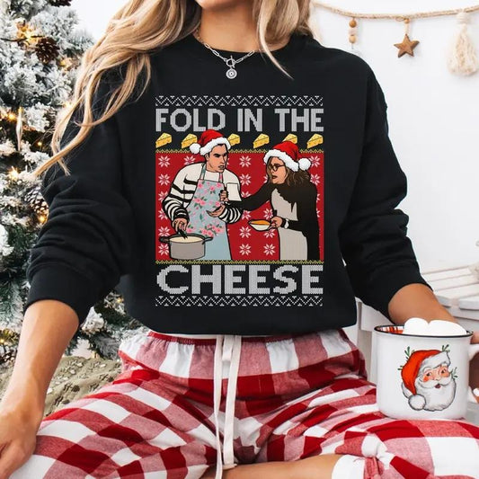 Fold in the Cheese Schitt’s Creek Christmas T-Shirt / Sweatshirt / Hoodie