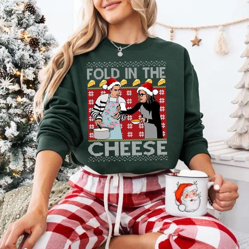 Fold in the Cheese Schitt’s Creek Christmas T-Shirt / Sweatshirt / Hoodie