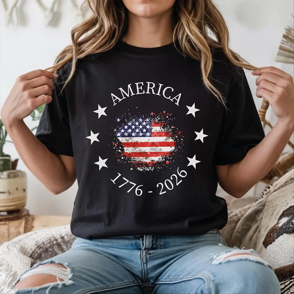 America 250th Anniversary Patriotic Graphic T-Shirt / Sweatshirt / Hoodie
