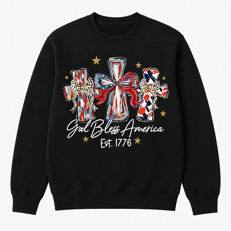 God Bless America Crosses T-Shirt / Sweatshirt / Hoodie