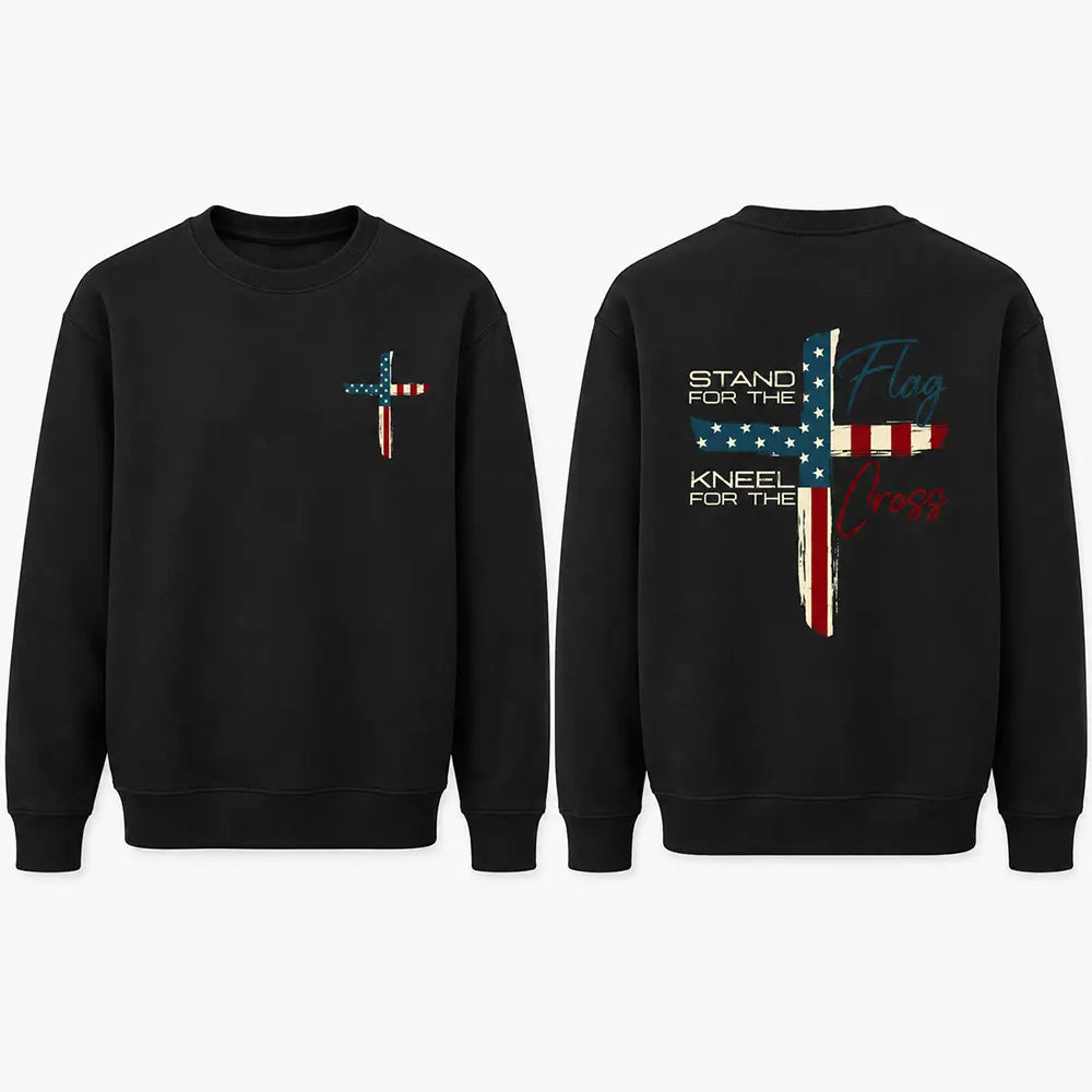 Stand For The Flag Kneel For The Cross T-Shirt / Sweatshirt / Hoodie