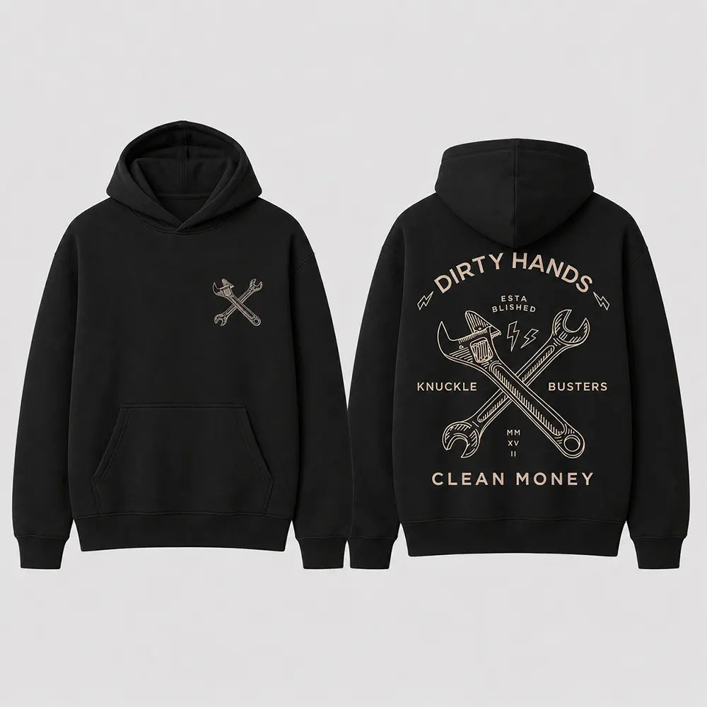 Dirty Hands, Clean Money Knuckle Busters T-Shirt / Sweatshirt / Hoodie