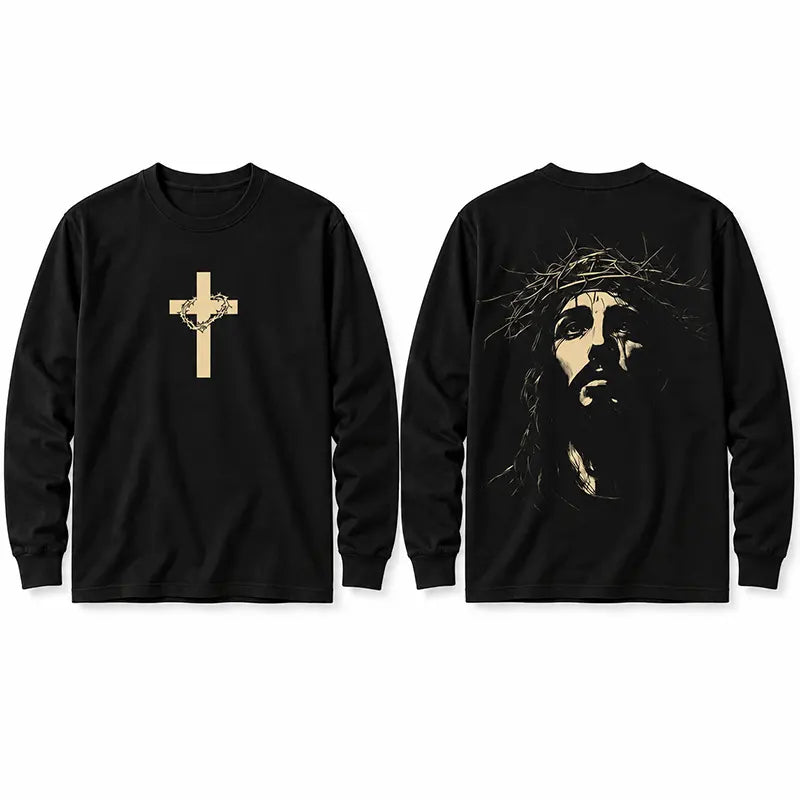 Jesus Crown of Thorns T-Shirt / Sweatshirt / Hoodie