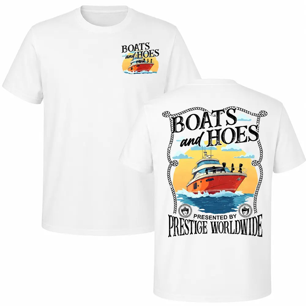 Step Brothers Boats N Hoes Classic Funny Movie T-Shirt / Sweatshirt / Hoodie