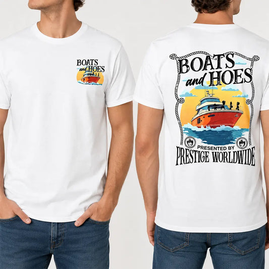 Step Brothers Boats N Hoes Classic Funny Movie T-Shirt / Sweatshirt / Hoodie