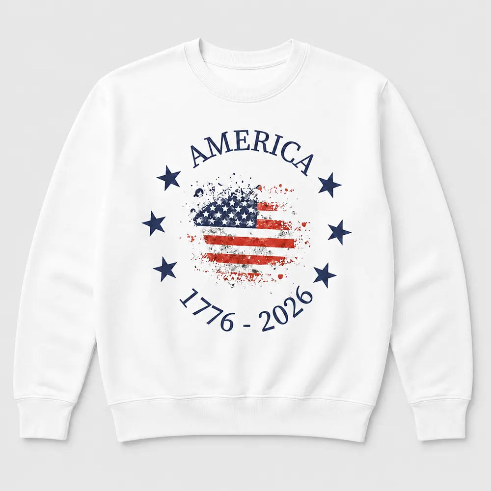 America 250th Anniversary Patriotic Graphic T-Shirt / Sweatshirt / Hoodie