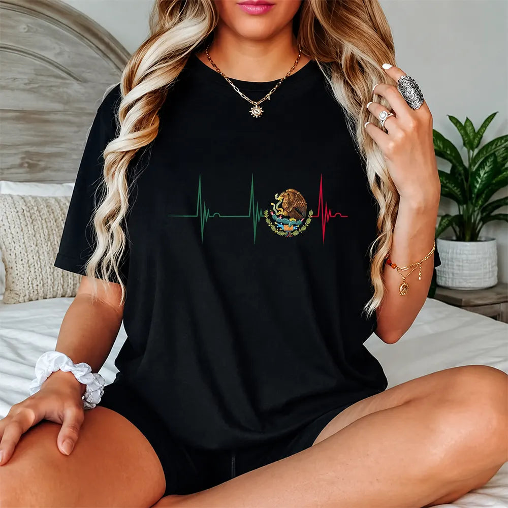 Mexico Heartbeat Pride T-Shirt / Sweatshirt / Hoodie