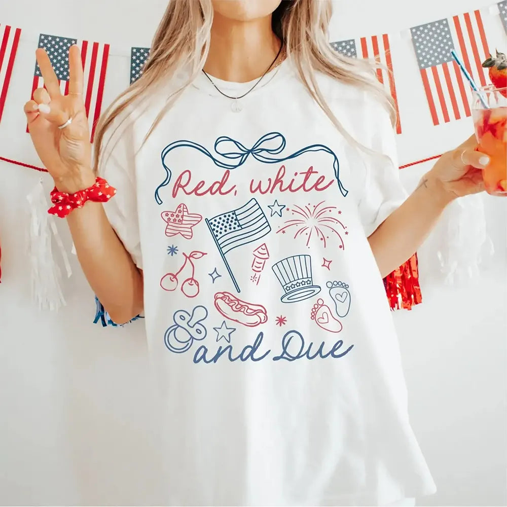 Red White And Due T-Shirt / Sweatshirt / Hoodie