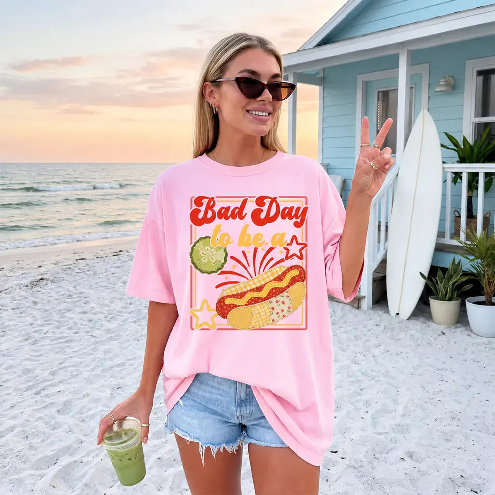 Bad Day To Be A Hot Dog T-Shirt / Sweatshirt / Hoodie
