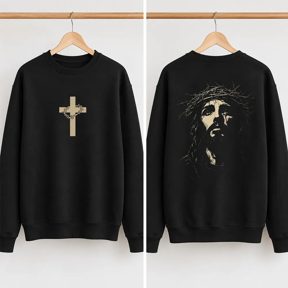 Jesus Crown Of Thorns T-Shirt / Sweatshirt / Hoodie