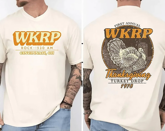 First Annual Turkey Day Graphic Retro T-Shirt / Sweatshirt / Hoodie