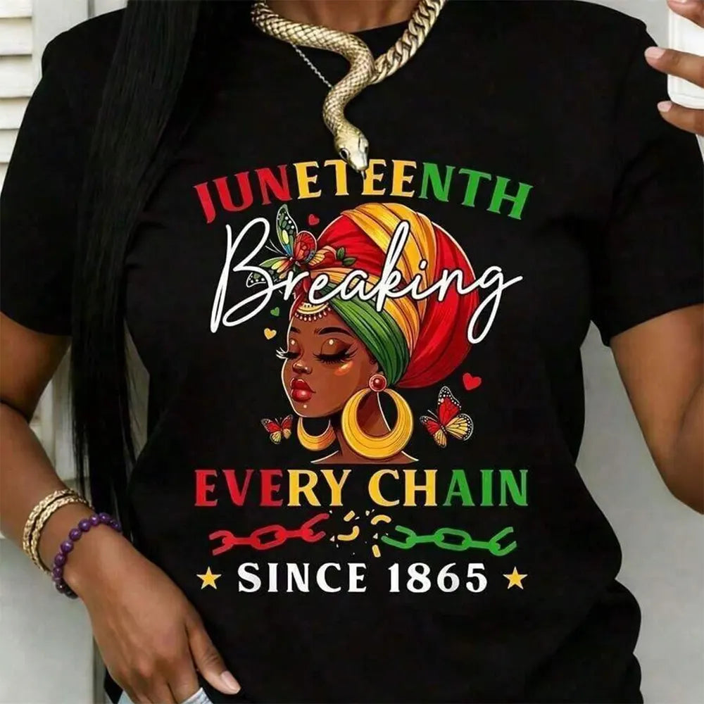 Juneteenth Breaking Every Chain Since 1865 T-Shirt / Sweatshirt / Hoodie
