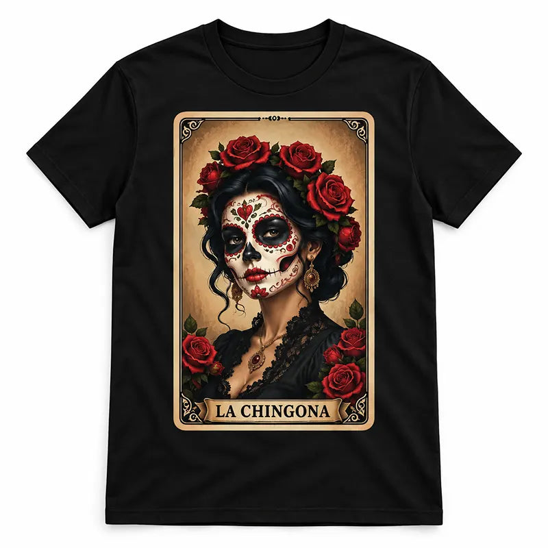 La Chingona Tarot Queen T-Shirt / Sweatshirt / Hoodie