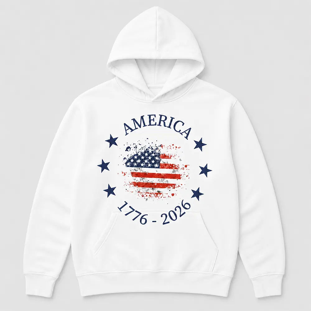 America 250th Anniversary Patriotic Graphic T-Shirt / Sweatshirt / Hoodie
