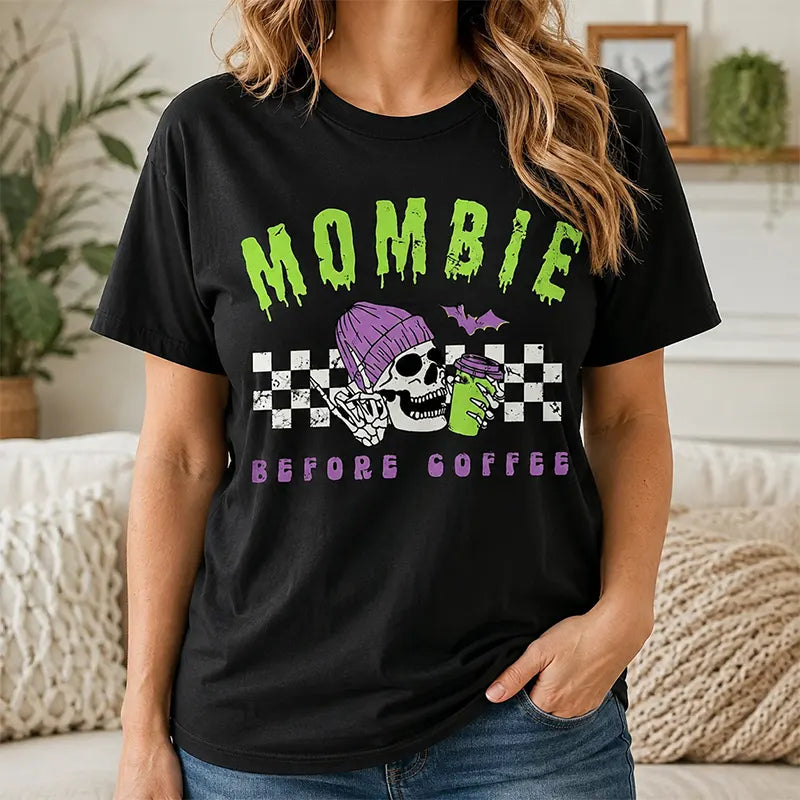 Mombie Before Coffee T-Shirt / Sweatshirt / Hoodie