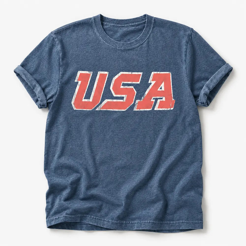Vintage USA Patriotic Lettering T-Shirt / Sweatshirt / Hoodie