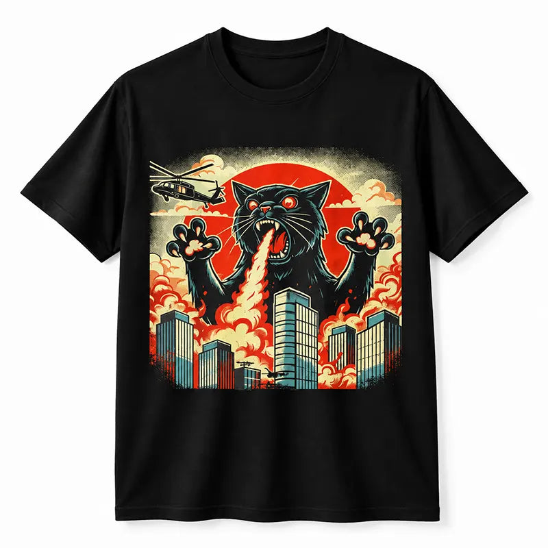 Catzilla Monster Cat T-Shirt / Sweatshirt / Hoodie