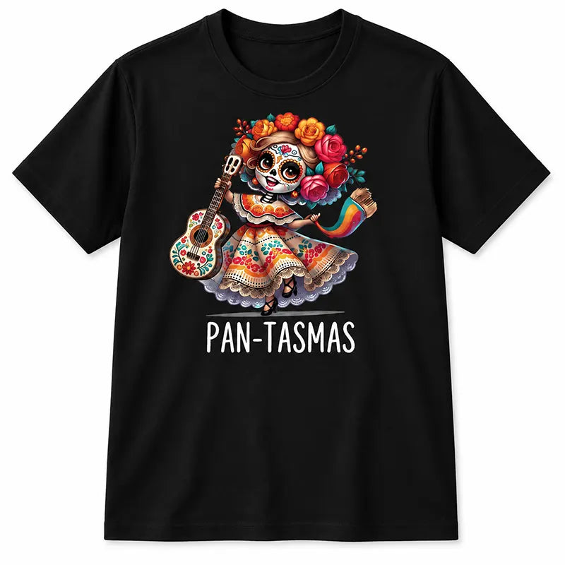 Day Of The Dead Guitar Girl T-Shirt / Sweatshirt / Hoodie