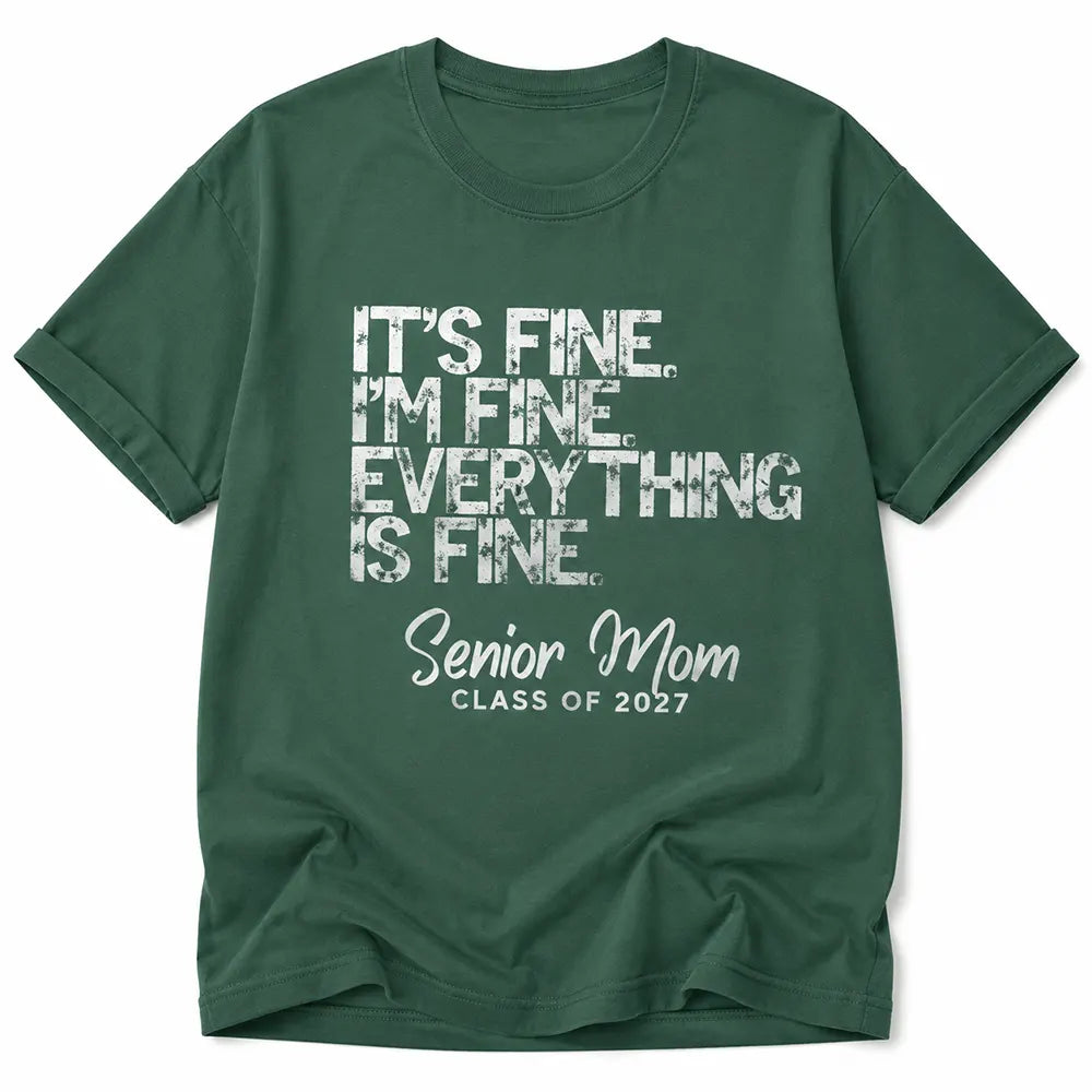 Proud Senior Mom Class Of 2027 T-Shirt / Sweatshirt / Hoodie