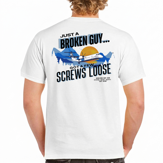 Sky King Legacy Broken Guy Mental Health T-Shirt / Sweatshirt / Hoodie