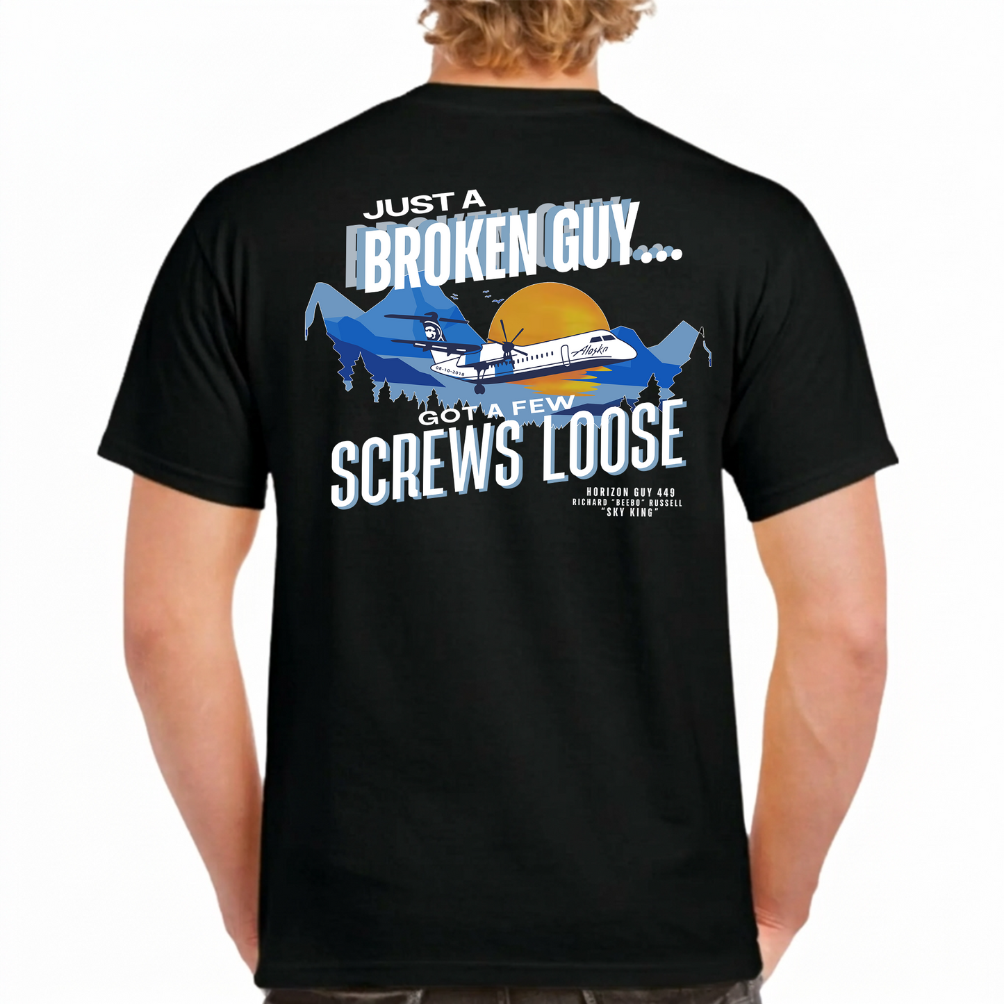 Sky King Legacy Broken Guy Mental Health T-Shirt / Sweatshirt / Hoodie