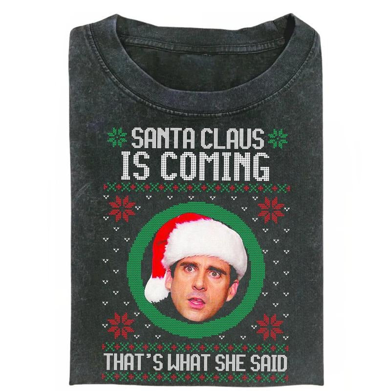 The Office Michael Scott Funny Christmas Vintage T-Shirt / Sweatshirt / Hoodie