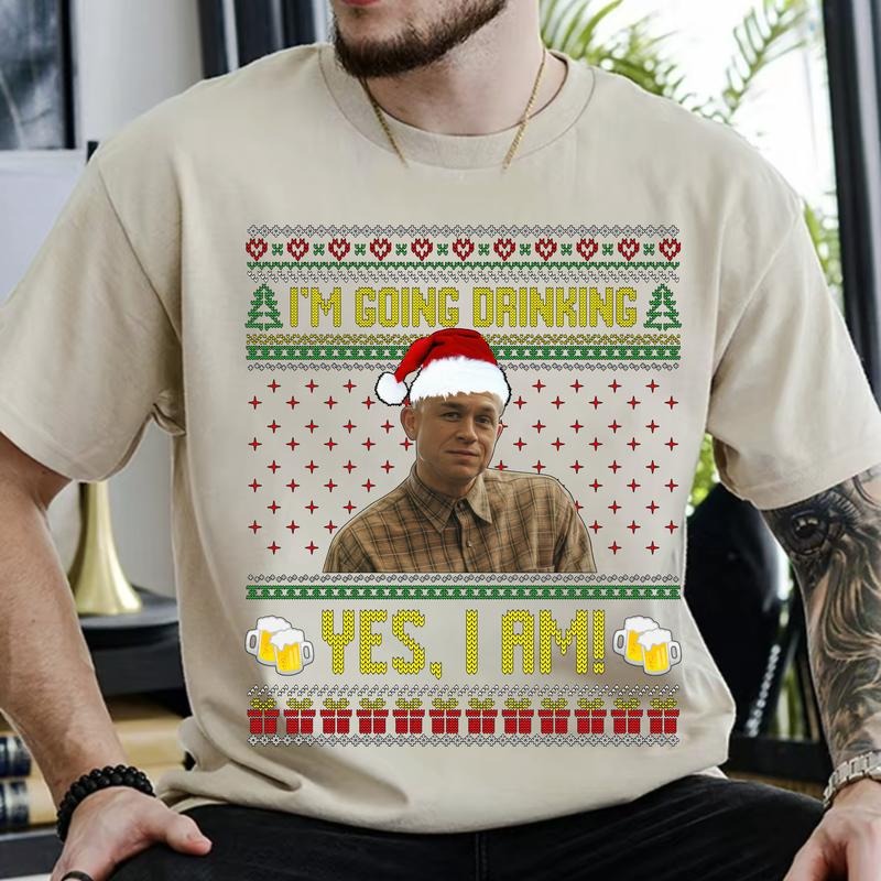 Charlie Hunnam Ed Gein Monster Movie Outfit I'm Going Drinking T-Shirt / Sweatshirt / Hoodie