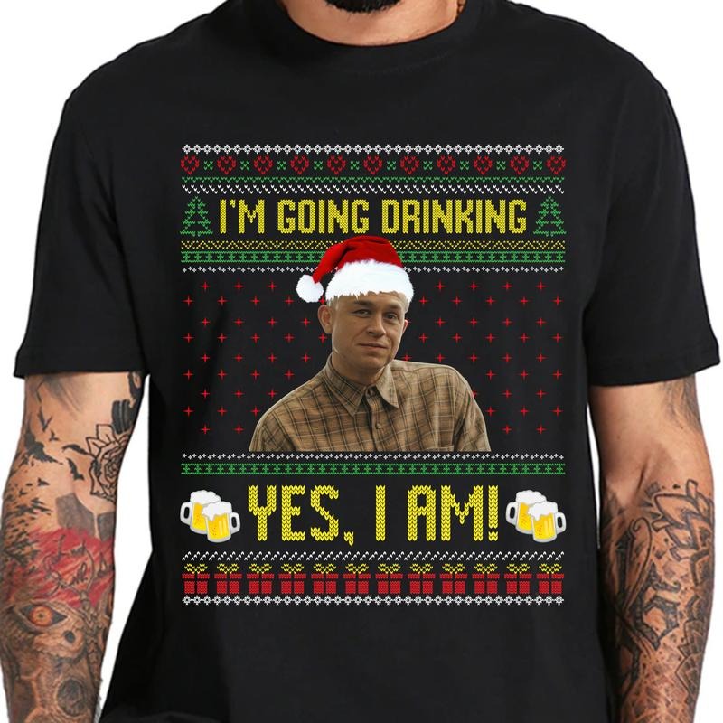 Charlie Hunnam Ed Gein Monster Movie Outfit I'm Going Drinking T-Shirt / Sweatshirt / Hoodie